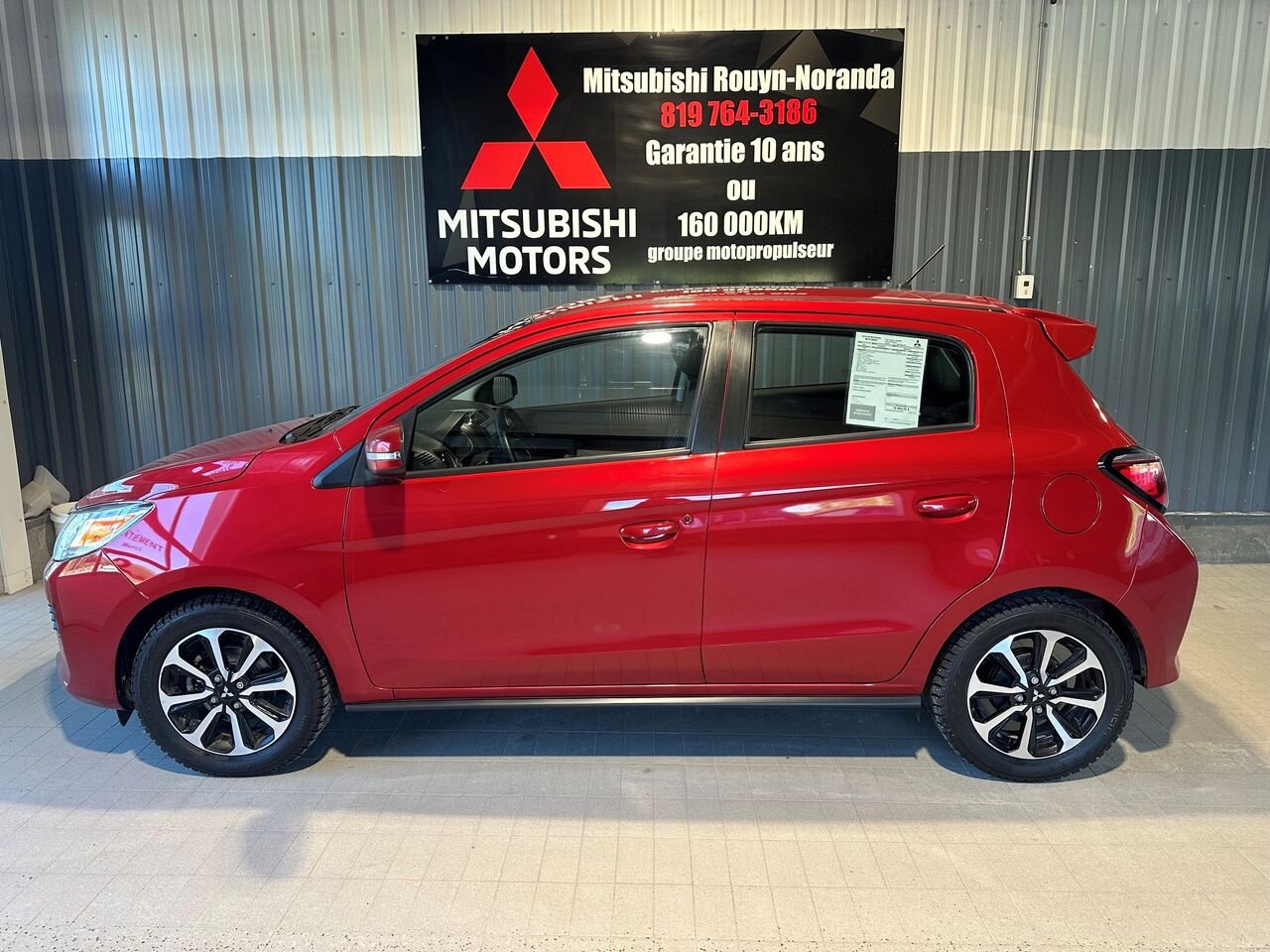 2024 Mitsubishi Mirage Red Mont-Laurier - photo #1