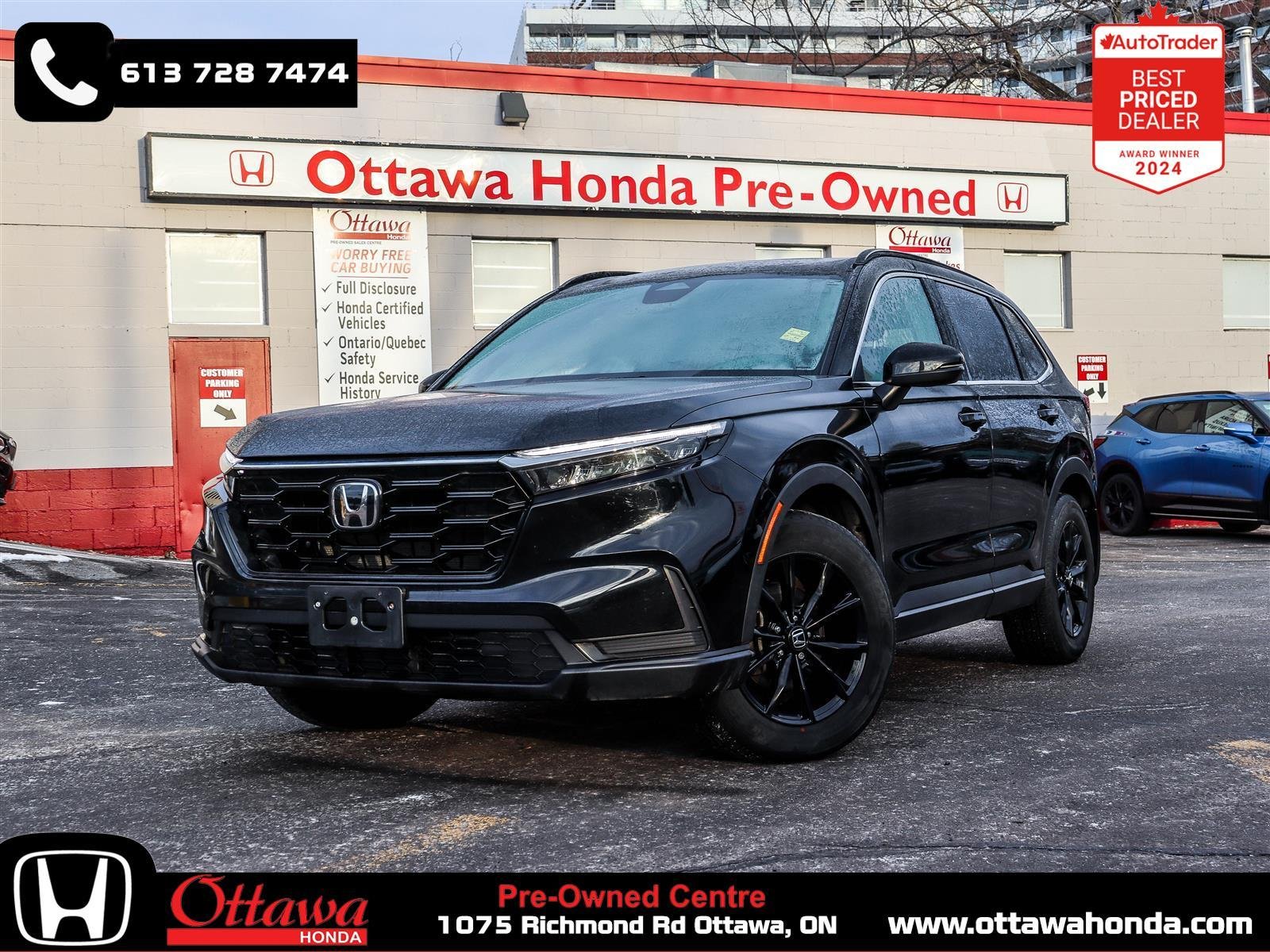 Honda CR-V Sport 2024 Black Ottawa & Gatineau - photo #0