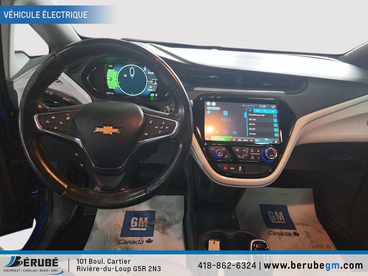 GMC BOLT LT Familiale 5 portes LT 2020 Bleu Rivière-du-Loup - photo #12