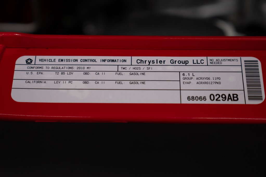 Dodge Challenger Coupé 2 portes SRT8 MANUAL *PRICE IN USD* 2010 Rouge Kirkland - photo #15