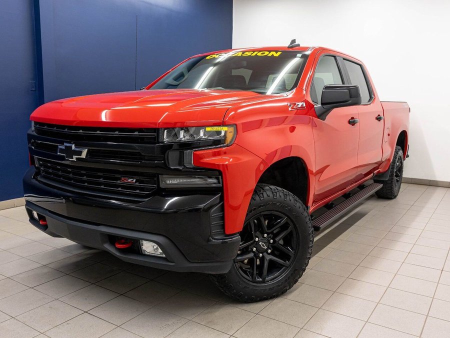 Chevrolet Silverado 1500 LT TRAIL BOSS CREW 4X4 V8 *SIÈGES CHAUFF* BEDLINER 2020 Rouge