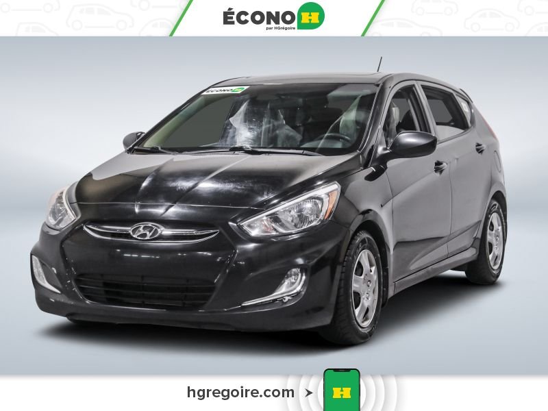 2017 Hyundai Accent Black Saint-Eustache - photo #2