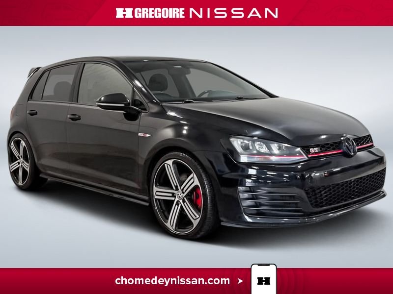 Volkswagen Golf GTI 2016 Noir Blainville - photo #0