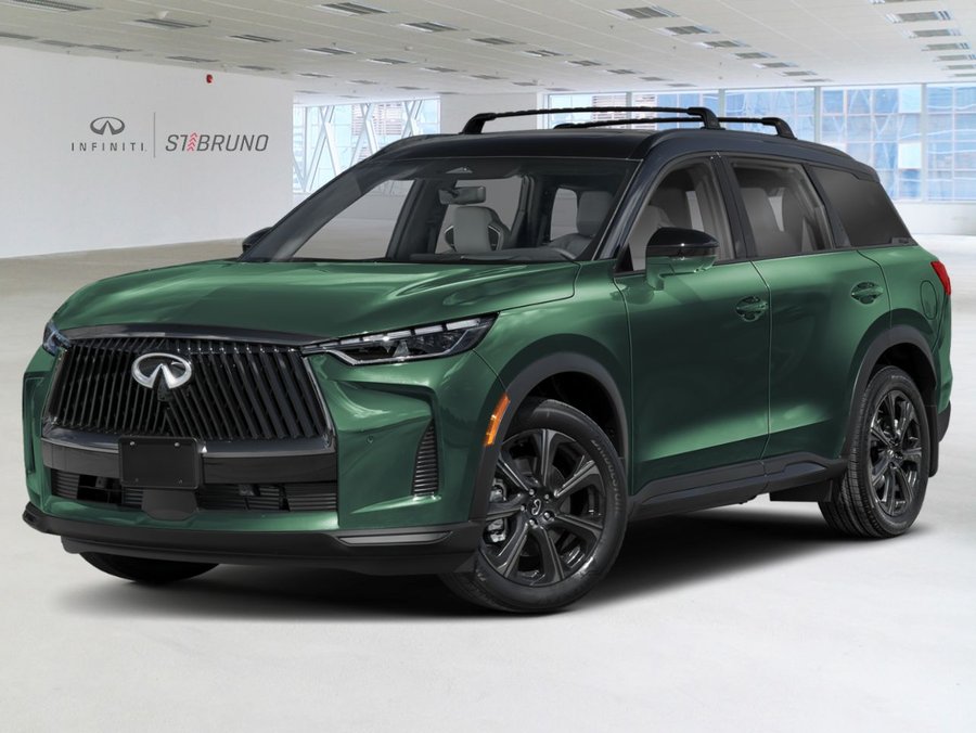 2027 INFINITI QX60 2027 Deep Emerald/Black Obsidian