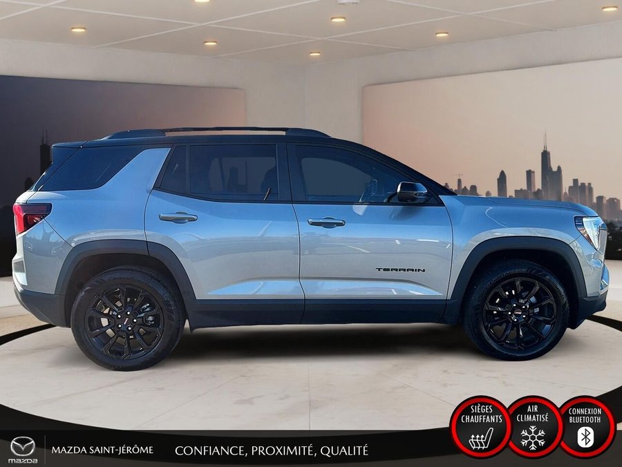 GMC Terrain ELEVATION | 1 PROPRIÉTAIRE | AWD | BLACK EDITION | TOIT OUVRANT | CUIR 2025 Gris