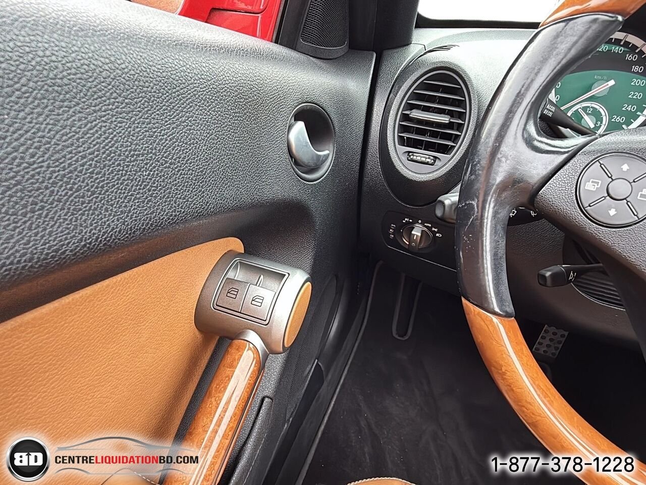Mercedes-Benz Classe-SLK SLK 350 roadster 2 portes | BD0412 2010 Rouge Granby - photo #15