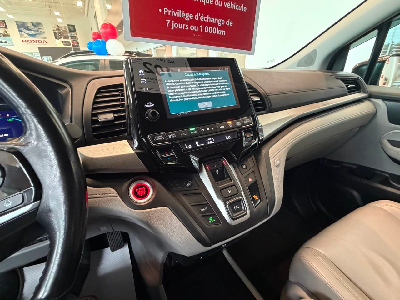 2018 Honda Odyssey Blue Notre-Dame-des-Prairies - photo #7