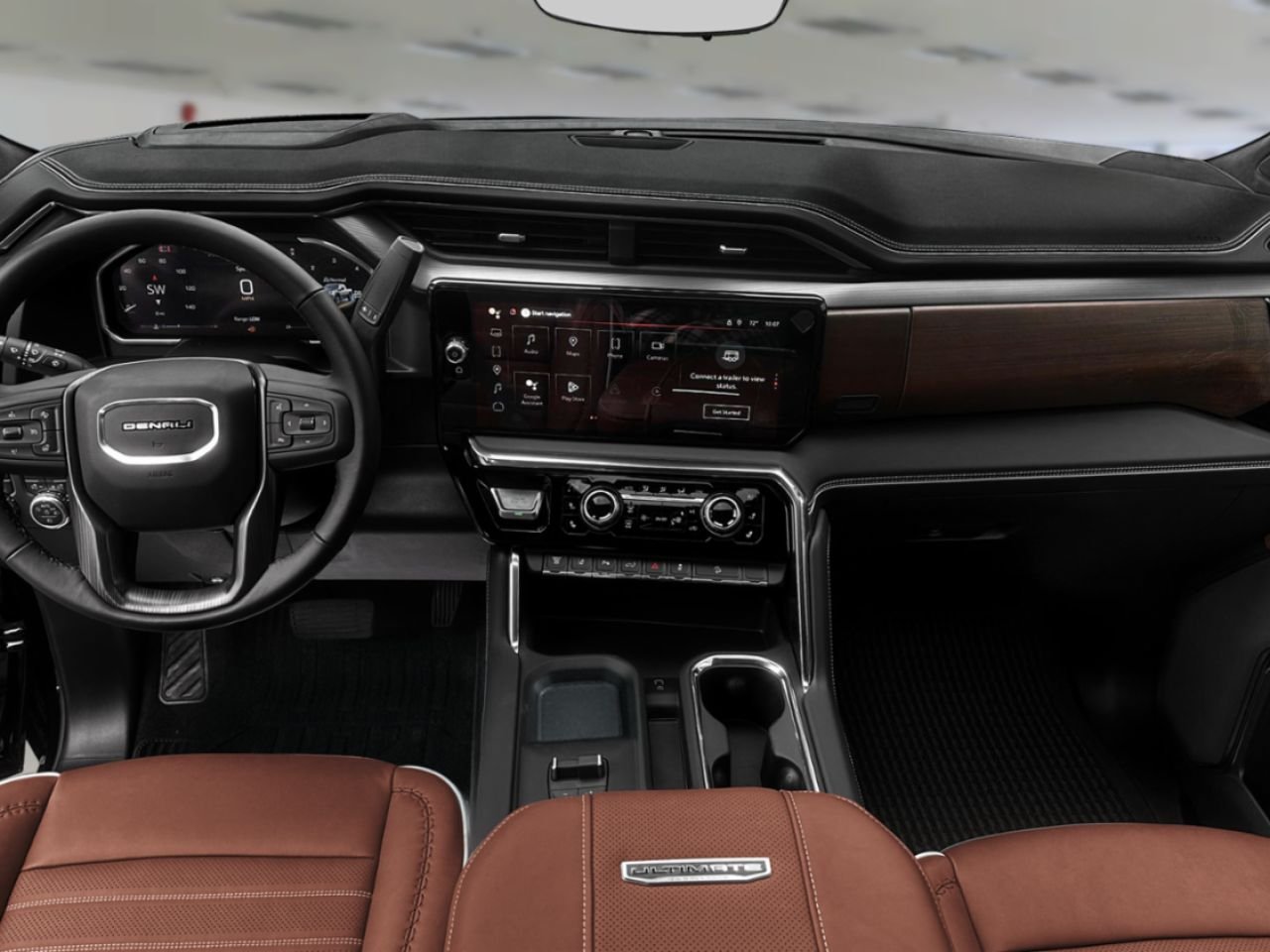 2026 GMC Sierra 2500HD Denali Ultimate cabine multiplace 4RM 159 po Glacier White Tricoat Amos - photo #2
