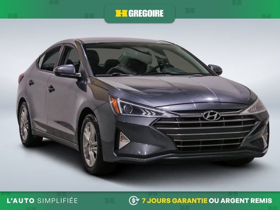 Hyundai Elantra Preferred AUTO A/C NAV GR ELECT MAGS CAM RECUL BLU 2019 Gris