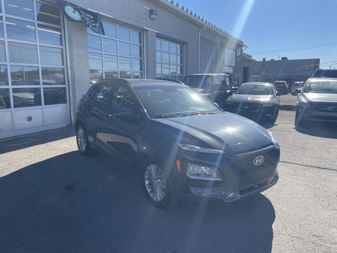 2018 Hyundai Kona Grey  - photo #2