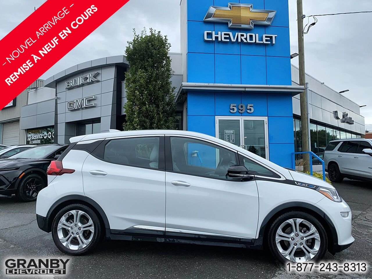 Chevrolet Bolt EV Familiale 5 portes LT | 27-0252A 2021 Blanc Granby - photo #3