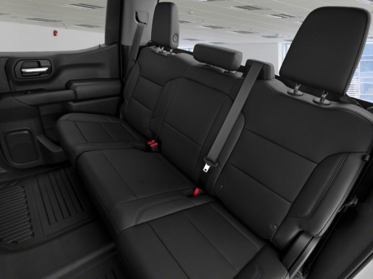 CHEVROLET Silverado 1500 K1500 SILVERADO CREW CAB RST STD/BOX (1SP) 2024 Blanc sommet Mont-Laurier - photo #3