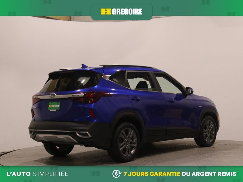 Kia Seltos 822928 | EX AWD AUTO AC CUIR TOIT MAGS CAM RECUL BLEUTOOTH 2021 Bleu Laval - photo #8