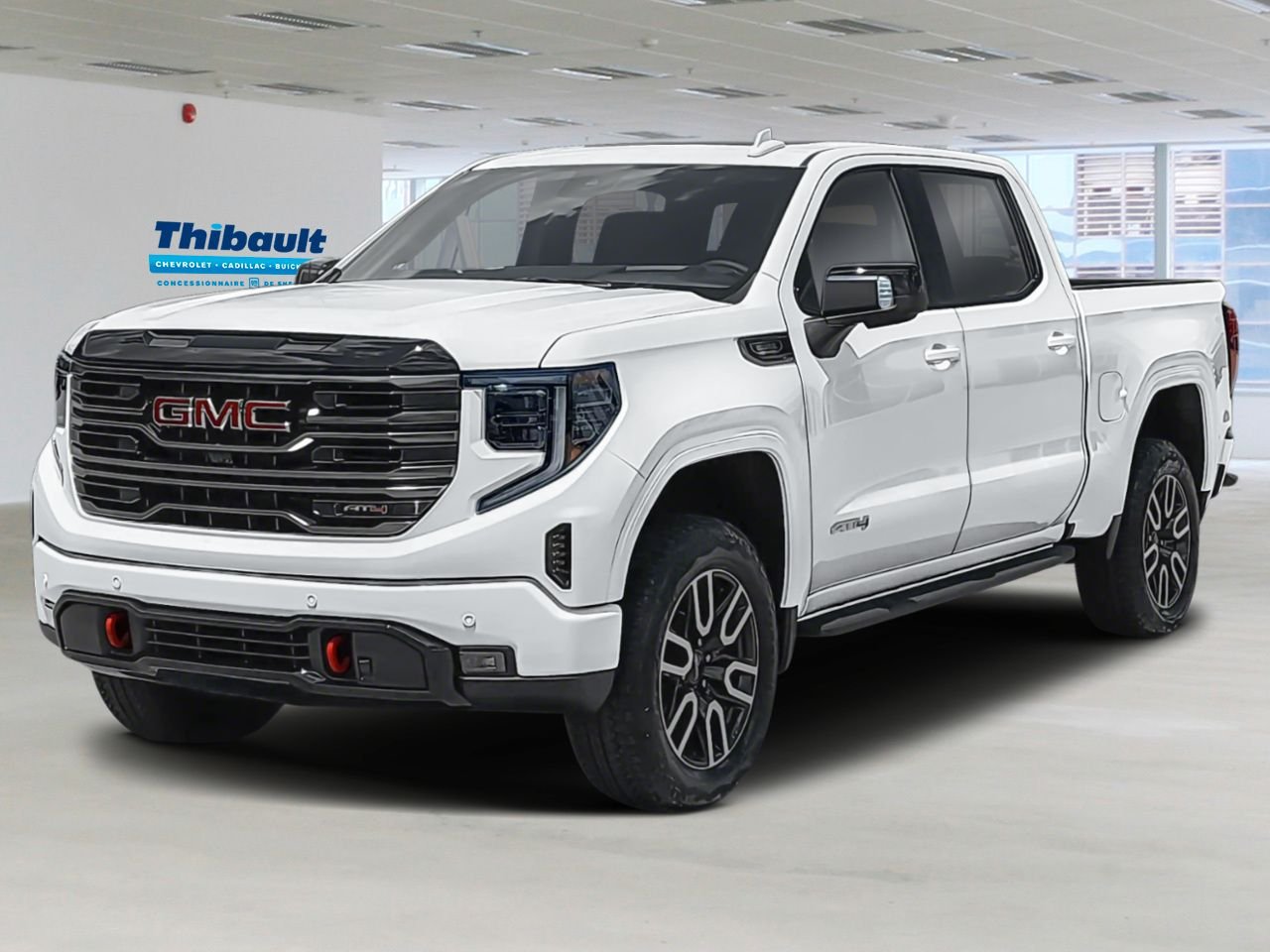 2026 GMC SIERRA 1500 AT4 cabine multiplace 4RM 157 po White Sherbrooke - photo #0