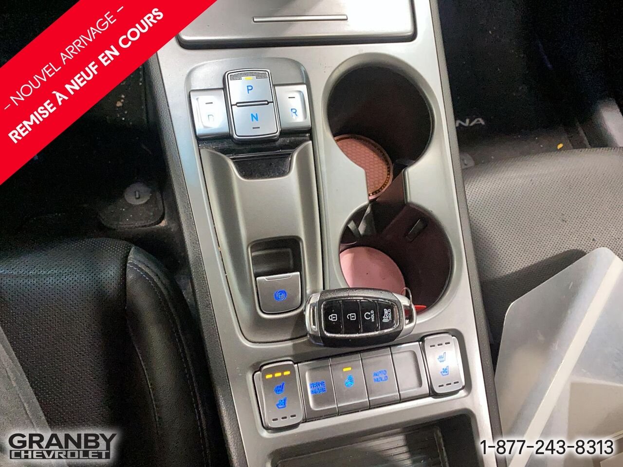 Hyundai Kona électrique Ultimate TA | 27-0277A 2023 Blanc Granby - photo #16