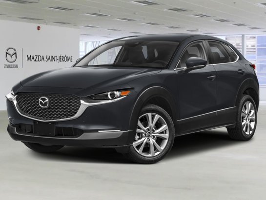 2026 MAZDA CX-30 GS TI | VOLANT CHAUFFANT | DÉMARRAGE À DISTANCE | CAMÉRA DE RECUL | NAVIGATION Jet Black Mica