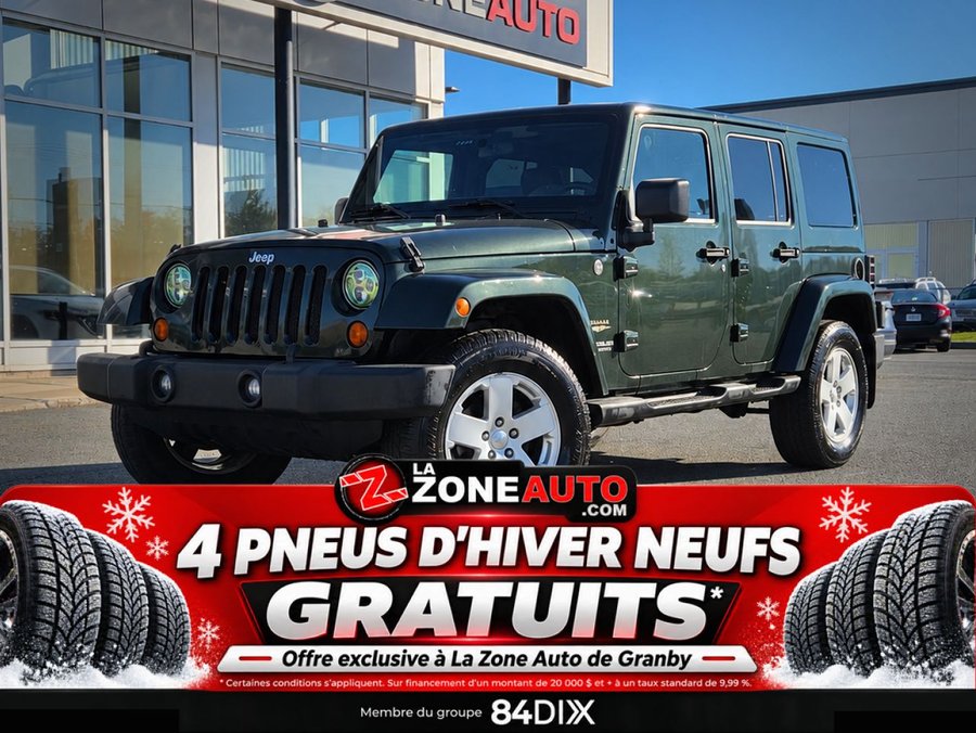 Jeep Wrangler Unlimited Edition Sahara + AWD 2011 Vert