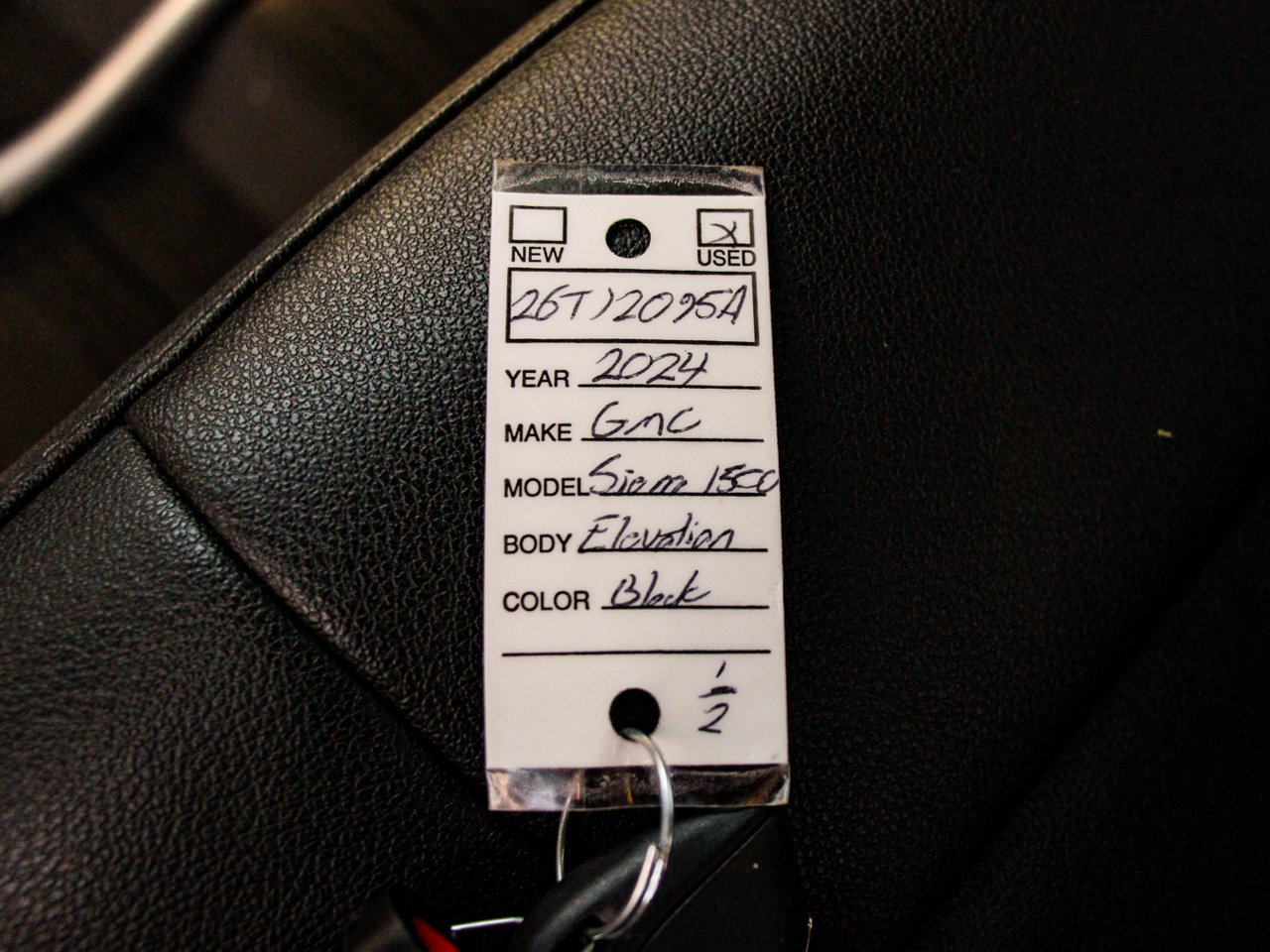2024 GMC Sierra 1500 4WD Crew Cab 147 Elevation Black Sherwood Park - photo #32