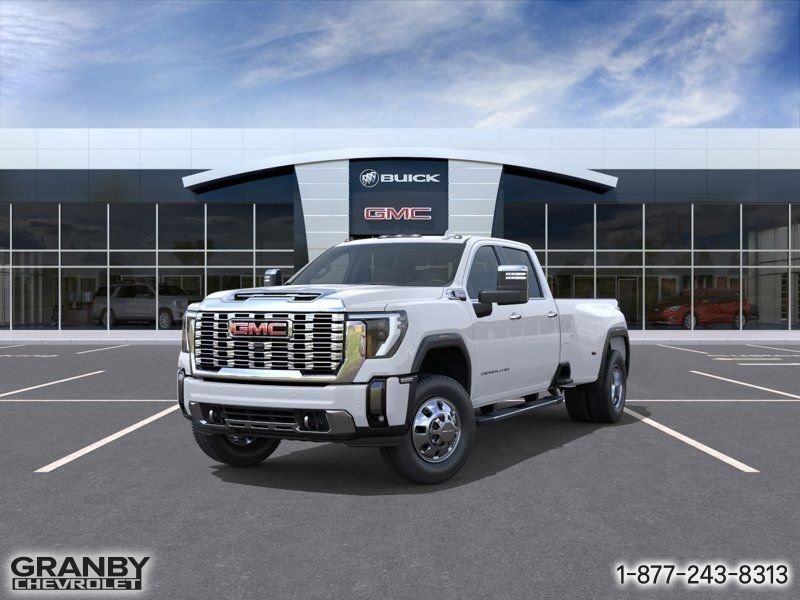 GMC Sierra 3500HD K3500 SIERRA CREW CAB DENALI L/BOX DURAMAX DRW (5SA) | 26-0714 2026 BLANC SOMMET Granby - photo #0