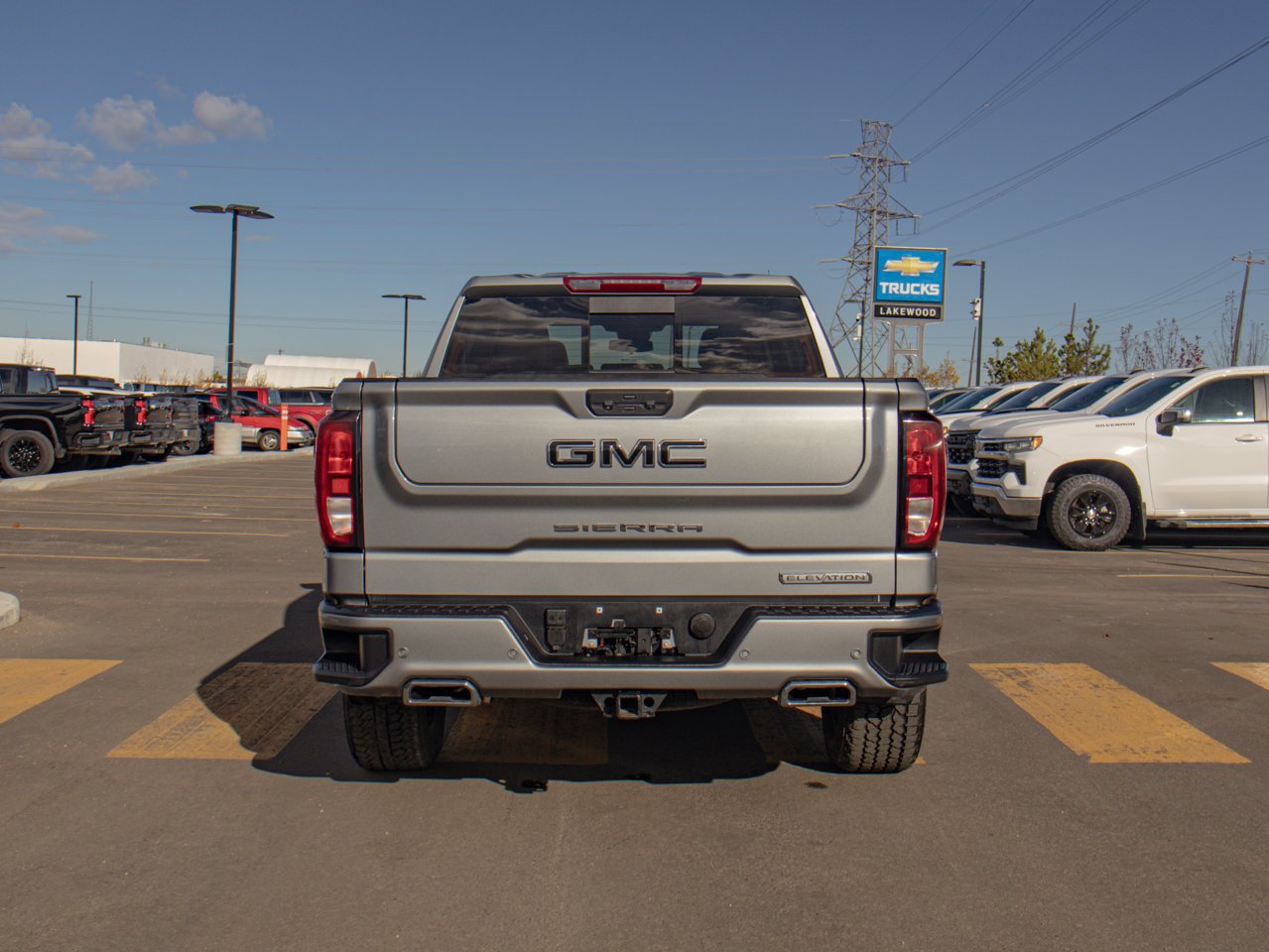2024 GMC Sierra 1500 4WD Crew Cab 147 Elevation Grey Sherwood Park - photo #8