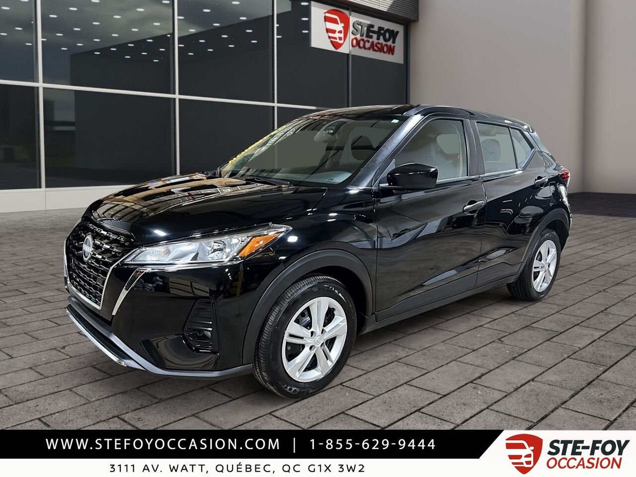 Nissan Kicks S 2024 Noir Québec - photo #3