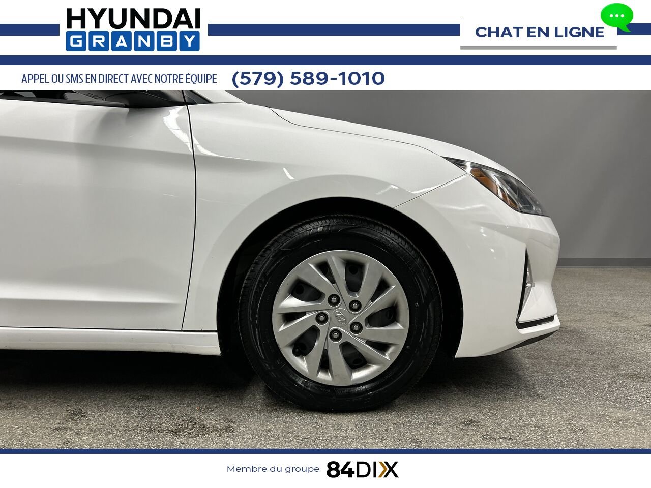 2020 Hyundai Elantra White Granby - photo #8