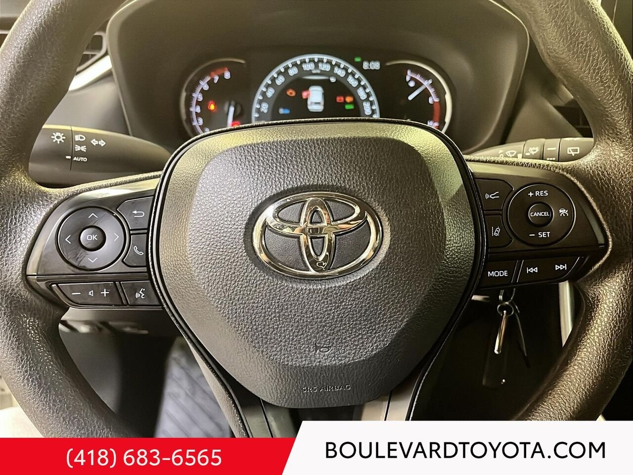 Toyota RAV4 100372A-12 | LE, AWD 2025 Blanc Québec - photo #9
