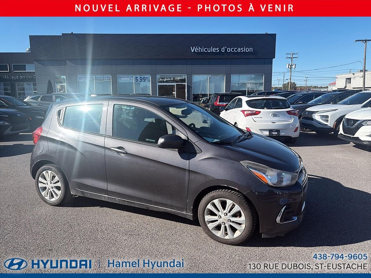 Chevrolet Spark 2016 Gris Saint-Eustache - photo #0