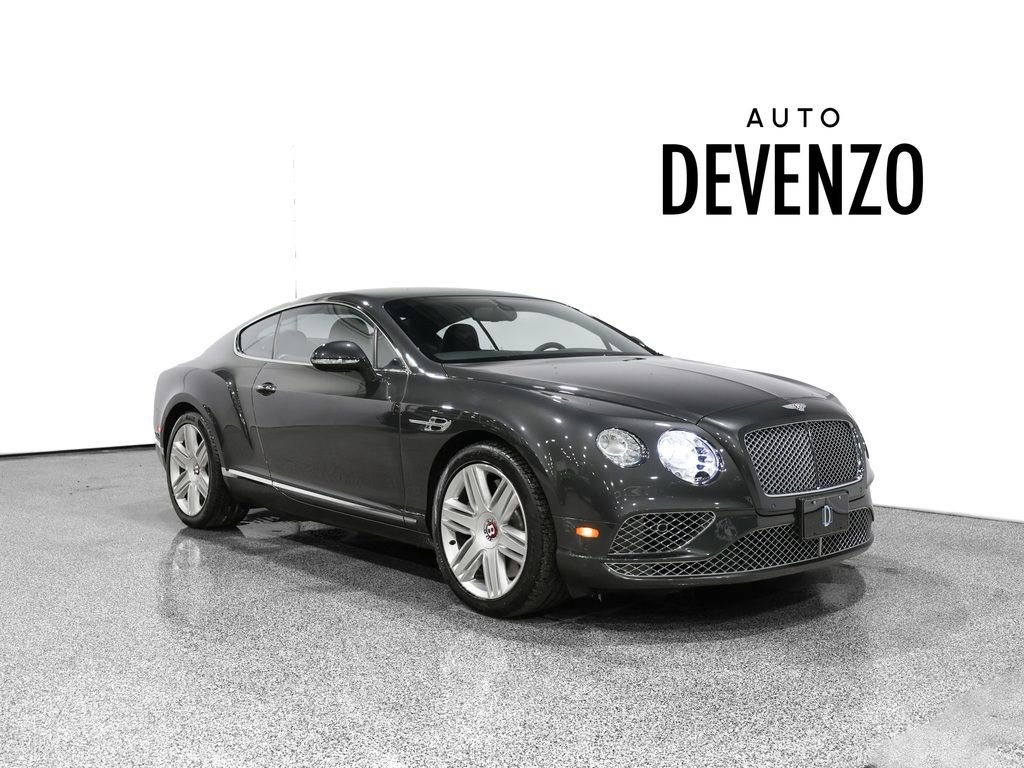 Gray 2016 Bentley Continental GT Coupe All-Wheel Drive Automatic
