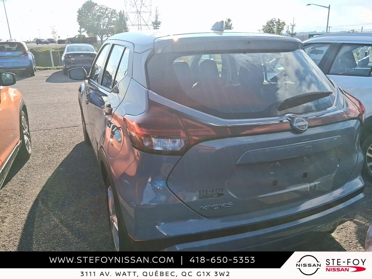 Nissan Kicks S TA 2024 Gris Ste-Foy - photo #1