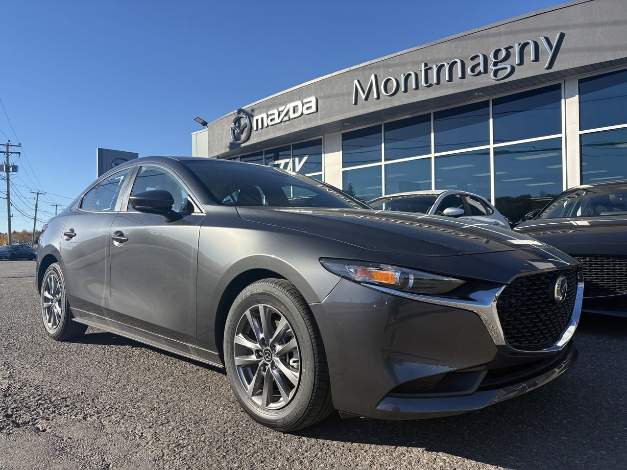 2026 MAZDA Mazda3 GX TA Machine Grey Metallic Montmagny - photo #0