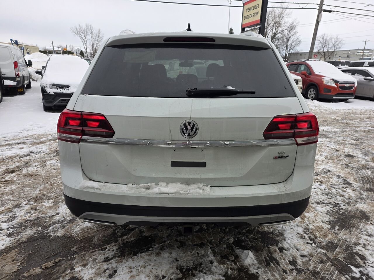 Volkswagen Atlas 2019 Blanc Longueuil, - photo #3