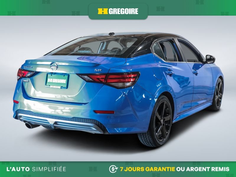 Nissan Sentra 821336 | SR AUTO AC CUIR TOIT MAGS CAM RECULE BLUETOOTH 2023 Bleu Laval - photo #8