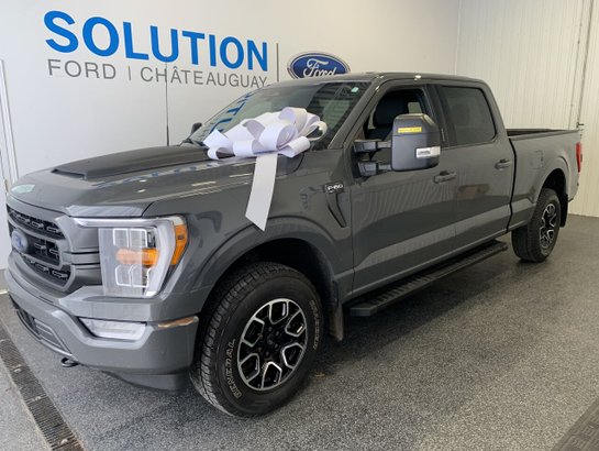 2021 Ford F-150 XLT cabine SuperCrew 4RM caisse de 6,5 pi Grey