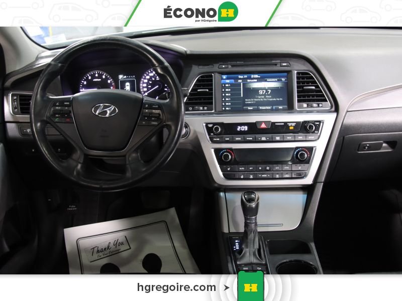 Hyundai Sonata 822298 | 2.4L SPORT TECH AUTO A/C GR ELECT MAGS 2016 Blanc Laval - photo #21