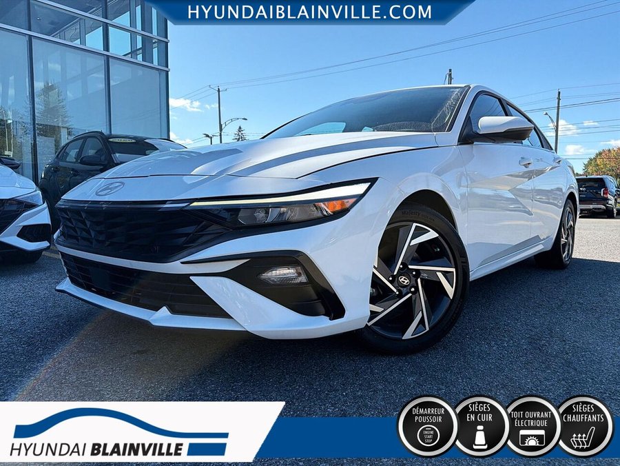 Hyundai Elantra Luxury IVT 2024 Blanc