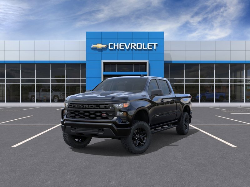 CHEVROLET Silverado 1500 Custom Trail Boss cabine multiplace 4RM 157 po 2026 NOIR Gatineau - photo #7