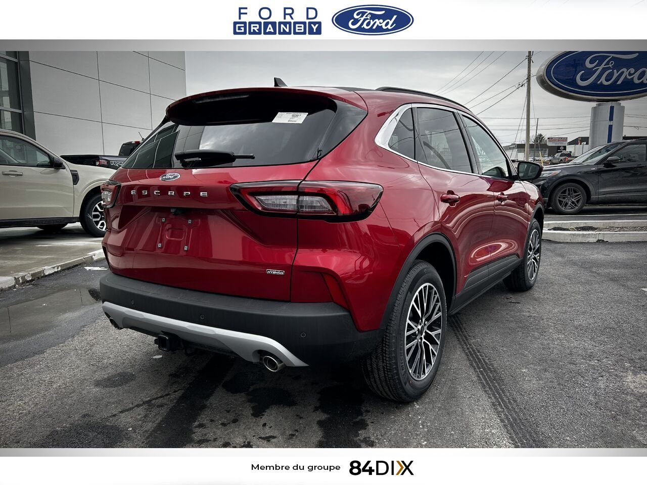 2025 Ford Escape Rapid Red Metallic Tinted Clearcoat Granby - photo #2