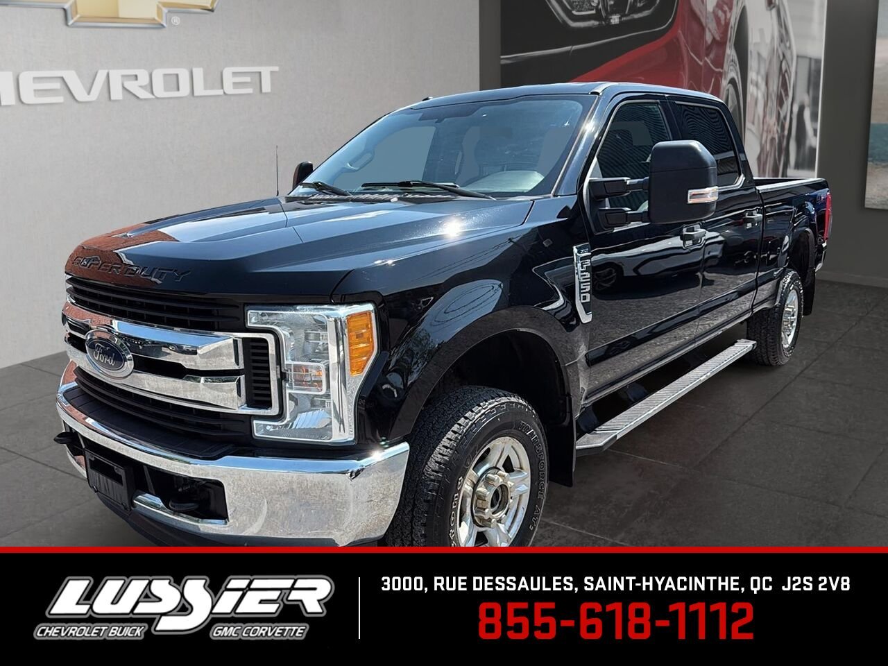 Ford Super Duty F-250 SRW XLT cabine 6 places 4RM 176 po 2017 Noir Saint-Hyacinthe - photo #0