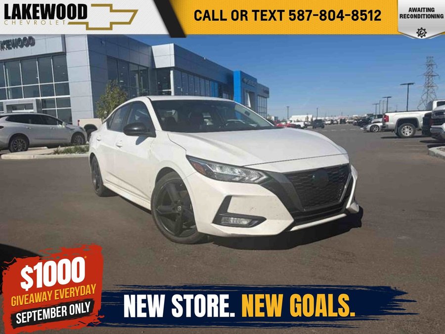 2021 Nissan Sentra SR 2.0L | Power Sunroof White