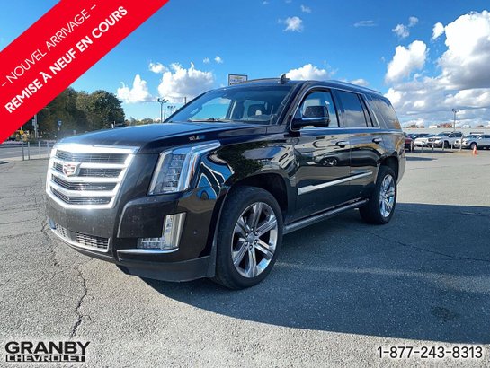 2019 Cadillac Escalade Luxe Haut de gamme 4 portes 4RM Black