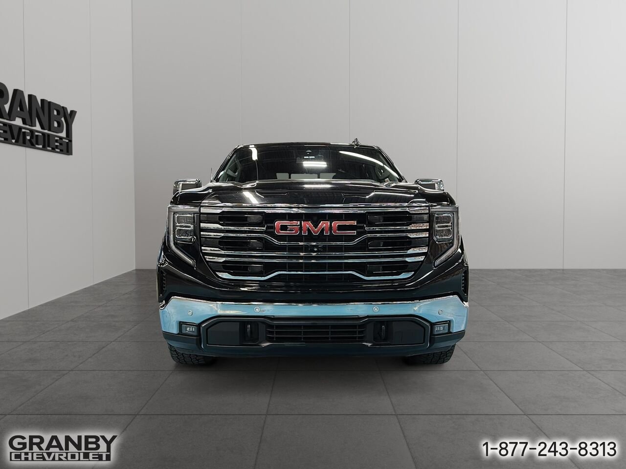 2022 GMC Sierra 1500 SLT crewcab remorquage max boite 6.6 moteur 6.2 L | 26-1059A Black Granby - photo #1
