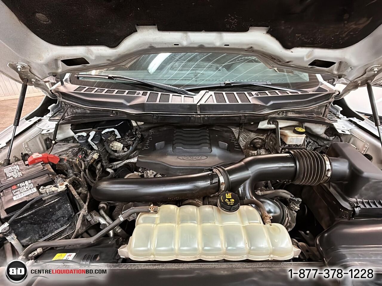 Ford F-150 SUPERCREW XLT 3.5L ECOBOOST BOITE 6.5P | BD0178 2021 Blanc Granby - photo #13