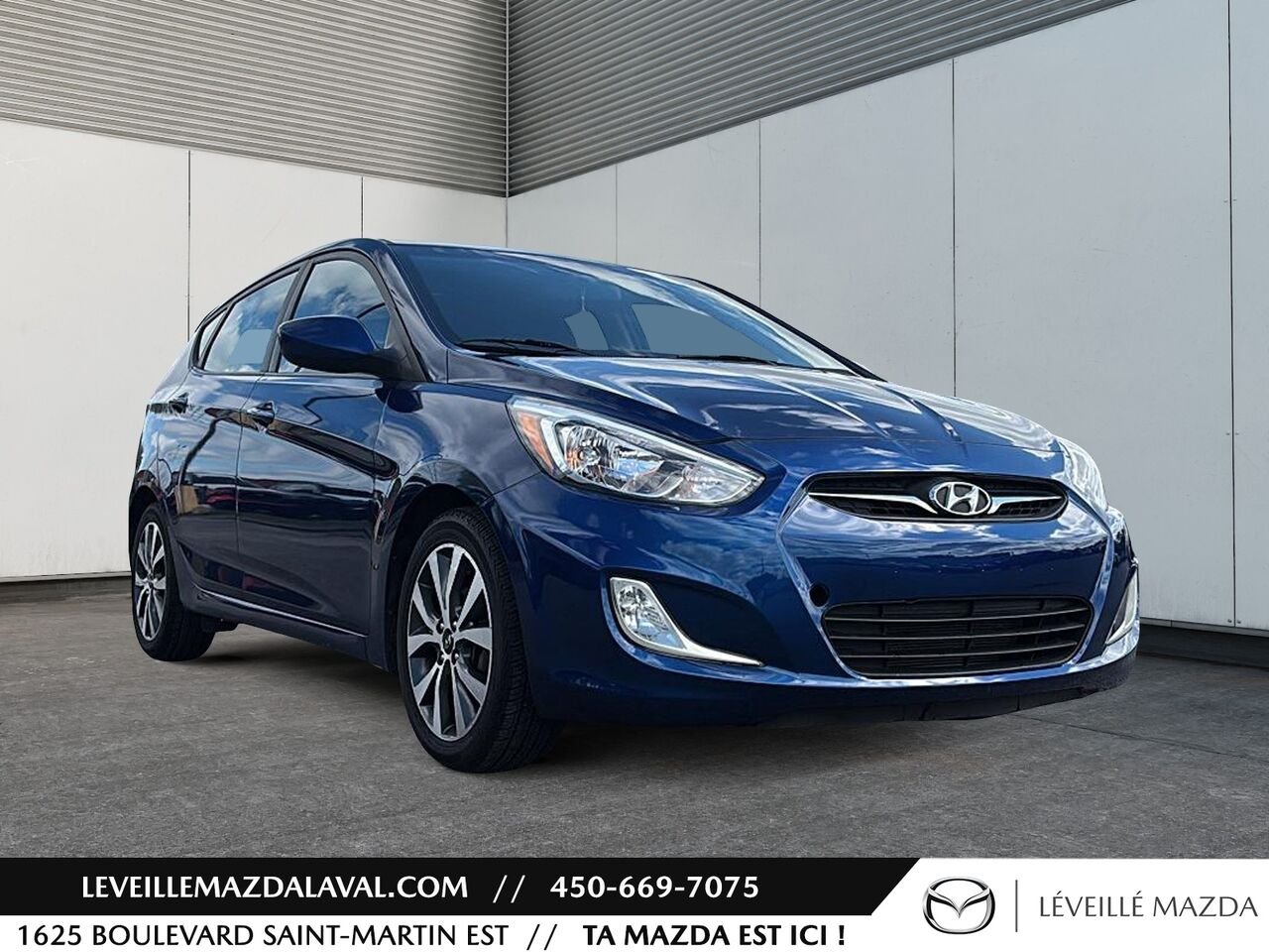 2017 Hyundai Accent SE 5 portes à hayon à transmission automatique Blue Laval - photo #2