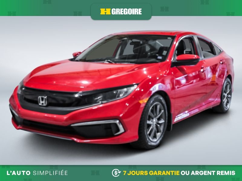 Honda Civic 823827 | EX AUTO AC TOIT MAGS CAM RECULE BLUETOOTH 2020 Rouge Laval - photo #2
