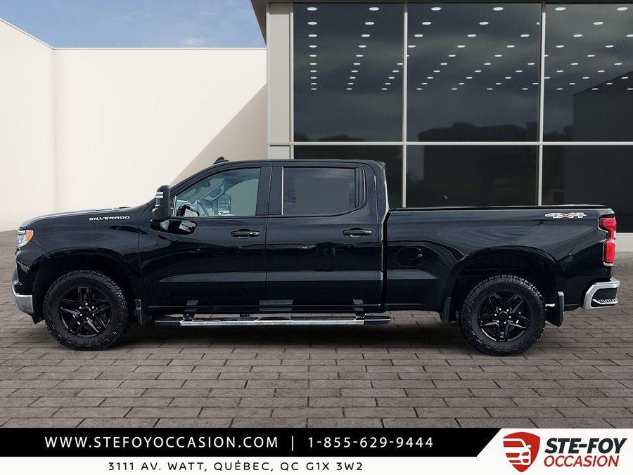 Chevrolet Silverado 1500 DURAMAX LT CREW CAB SUSPENSION PACK GROUP 1LT 2022 Noir