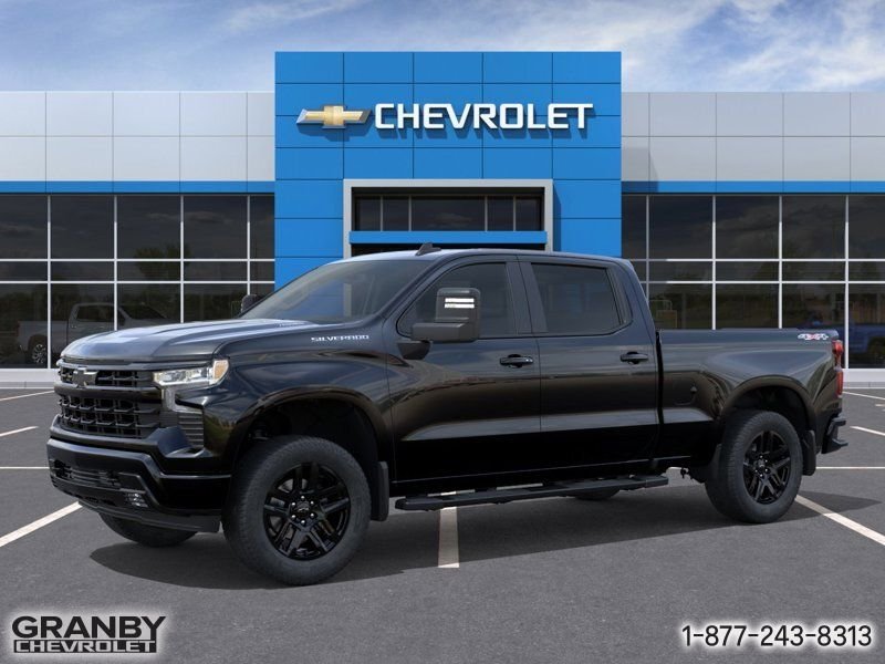 CHEVROLET Silverado 1500 K1500 SILVERADO CREW CAB RST STD/BOX (1SP) | 26-0806 2026 NOIR Granby - photo #1