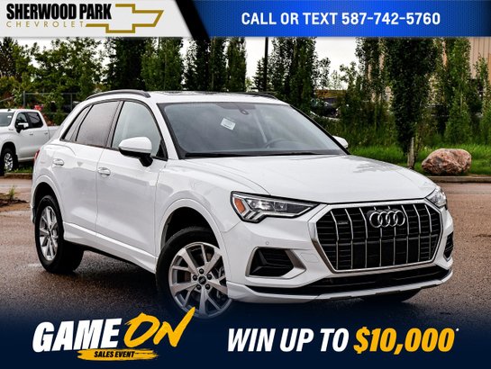 2025 Audi Q3 2025 White