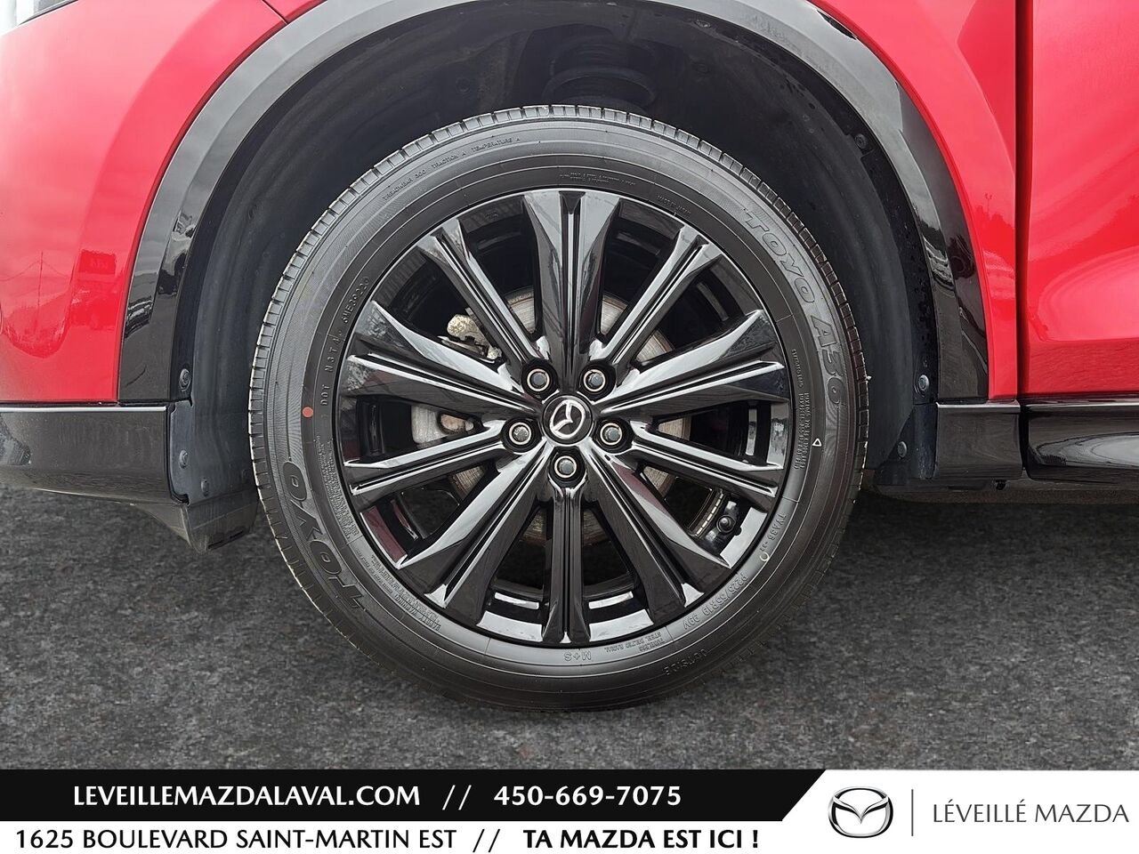 Mazda CX-5 Sport avec moteur turbo TI 2023 Rouge Laval - photo #9