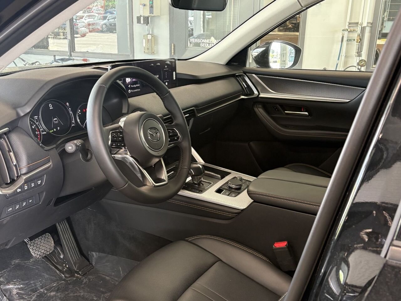 MAZDA CX-70 hybride léger GT TI 2026 Noir de jais mica Châteauguay - photo #7